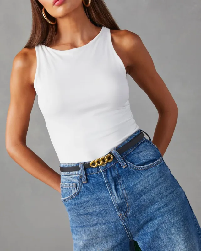 Cailea Quad Chain Belt - Black - FINAL SALE sold by Vici