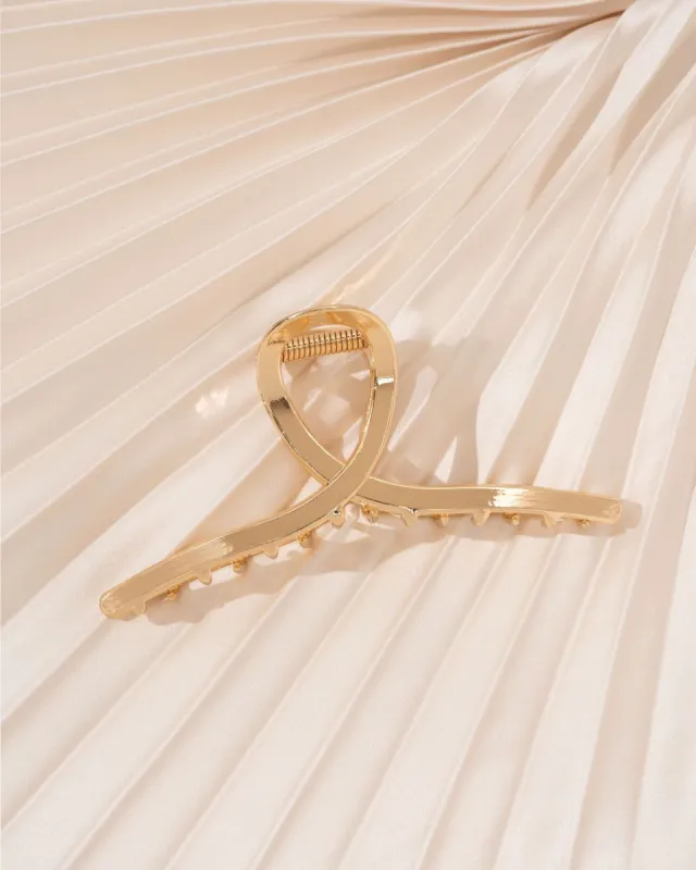 Trinity Hair Clip - Gold made by Vici