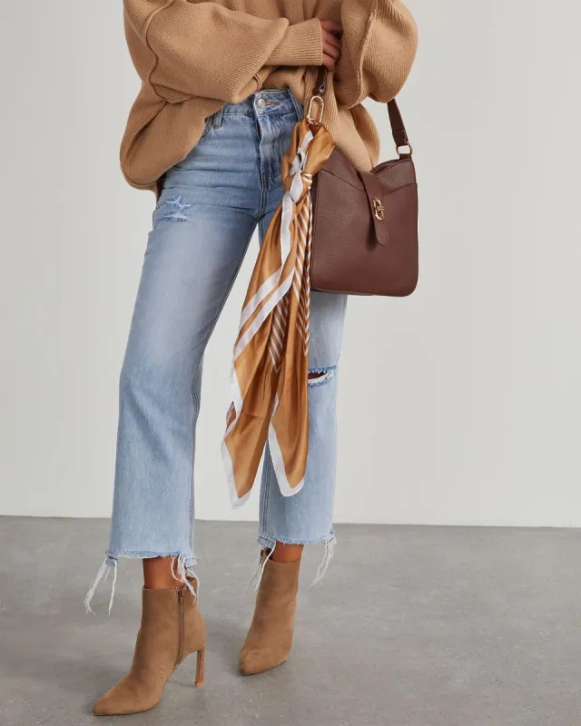 Somaya Square Scarf - Camel sold by Vici