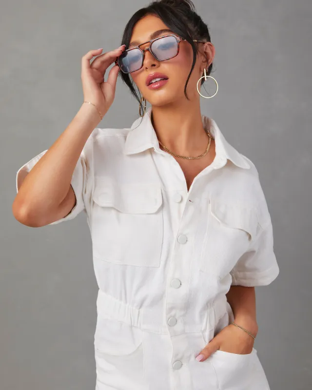 Kaysee Utility Jumpsuit sold by Vici