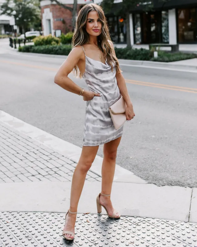 Rhythmic Tie Dye Mini Slip Dress - FINAL SALE sold by Vici