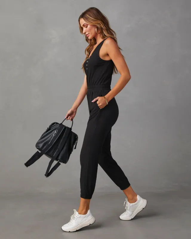 Mcgraw Pocketed Jumpsuit sold by Vici