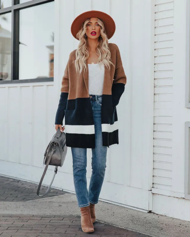 Gingerbread Latte Pocketed Cardigan - FINAL SALE sold by Vici