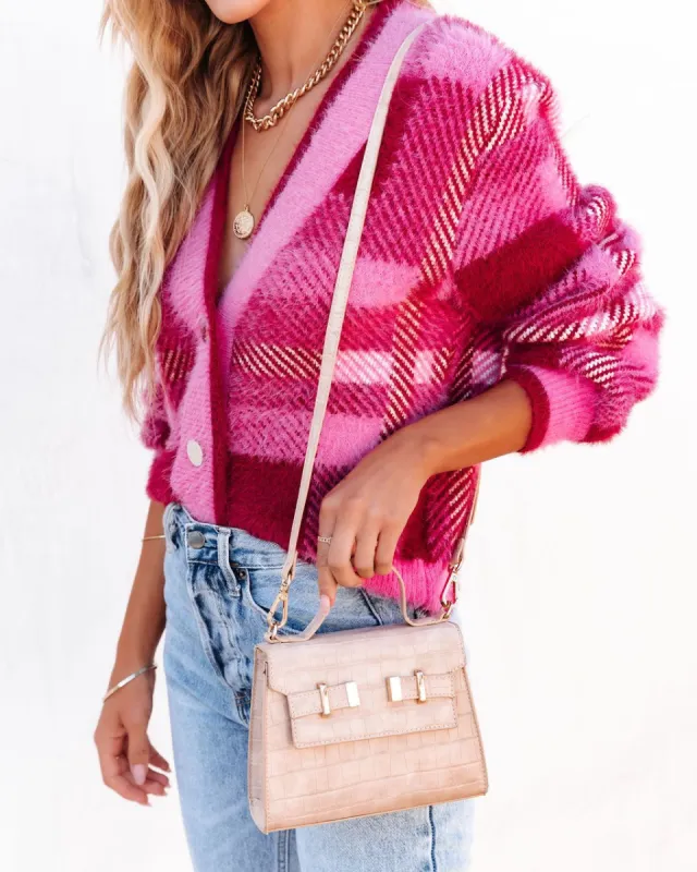 Gretchen Satchel Crossbody Bag - Nude - FINAL SALE sold by Vici