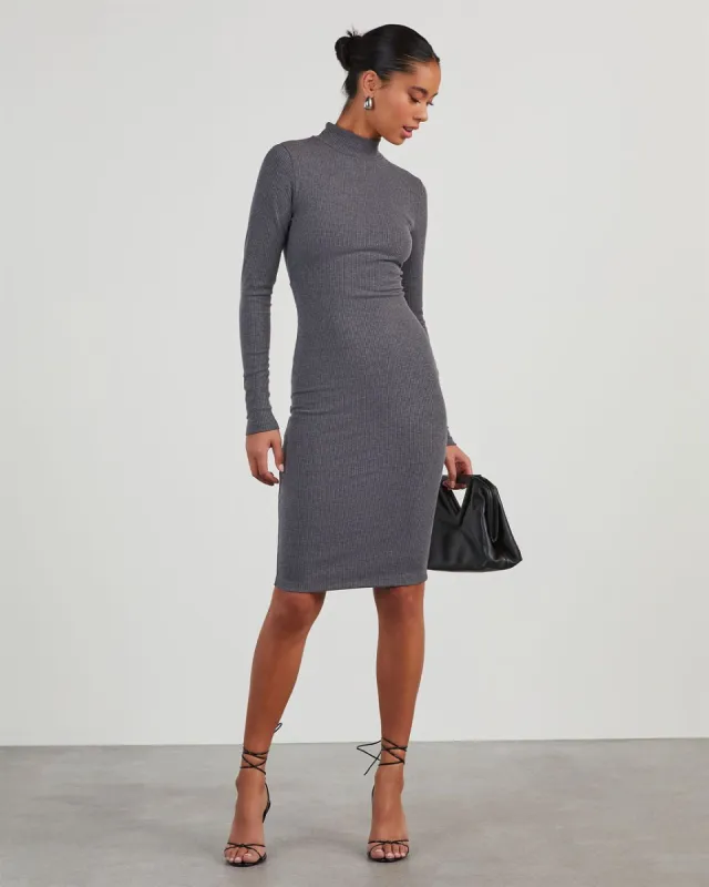 Archer Long Sleeve Knit Midi Dress sold by Vici
