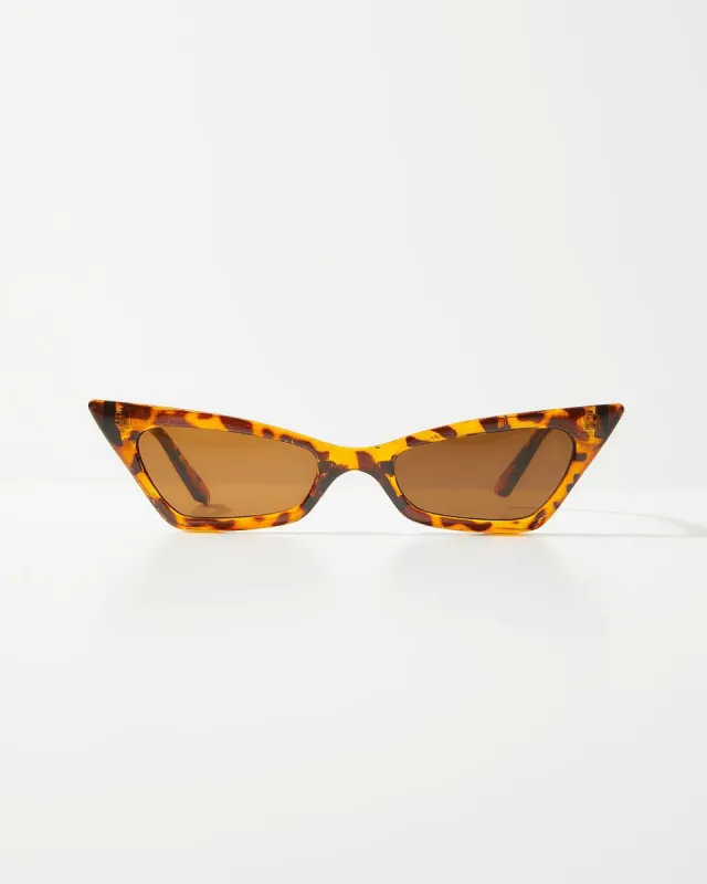Zazie Cat Eye Sunglasses - Tortoise - LAST CHANCE sold by Vici