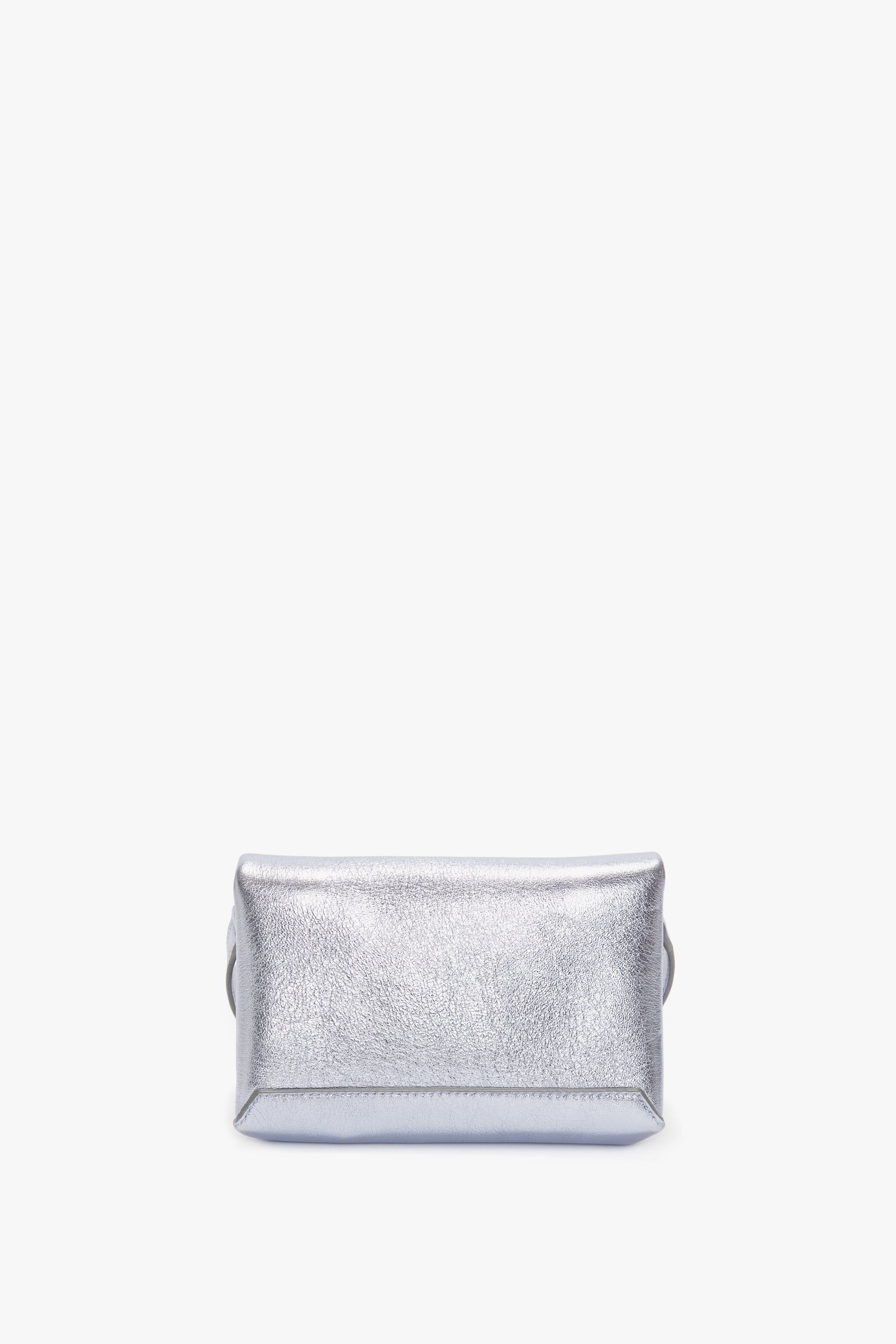 Mini Chain Pouch In Metallic Sky Leather sold by Victoria Beckham product image thumbnail 4