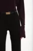 Cropped Kick Trouser In Black sold by Victoria Beckham