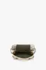 Mini Chain Pouch With Long Strap In Gold Leather sold by Victoria Beckham