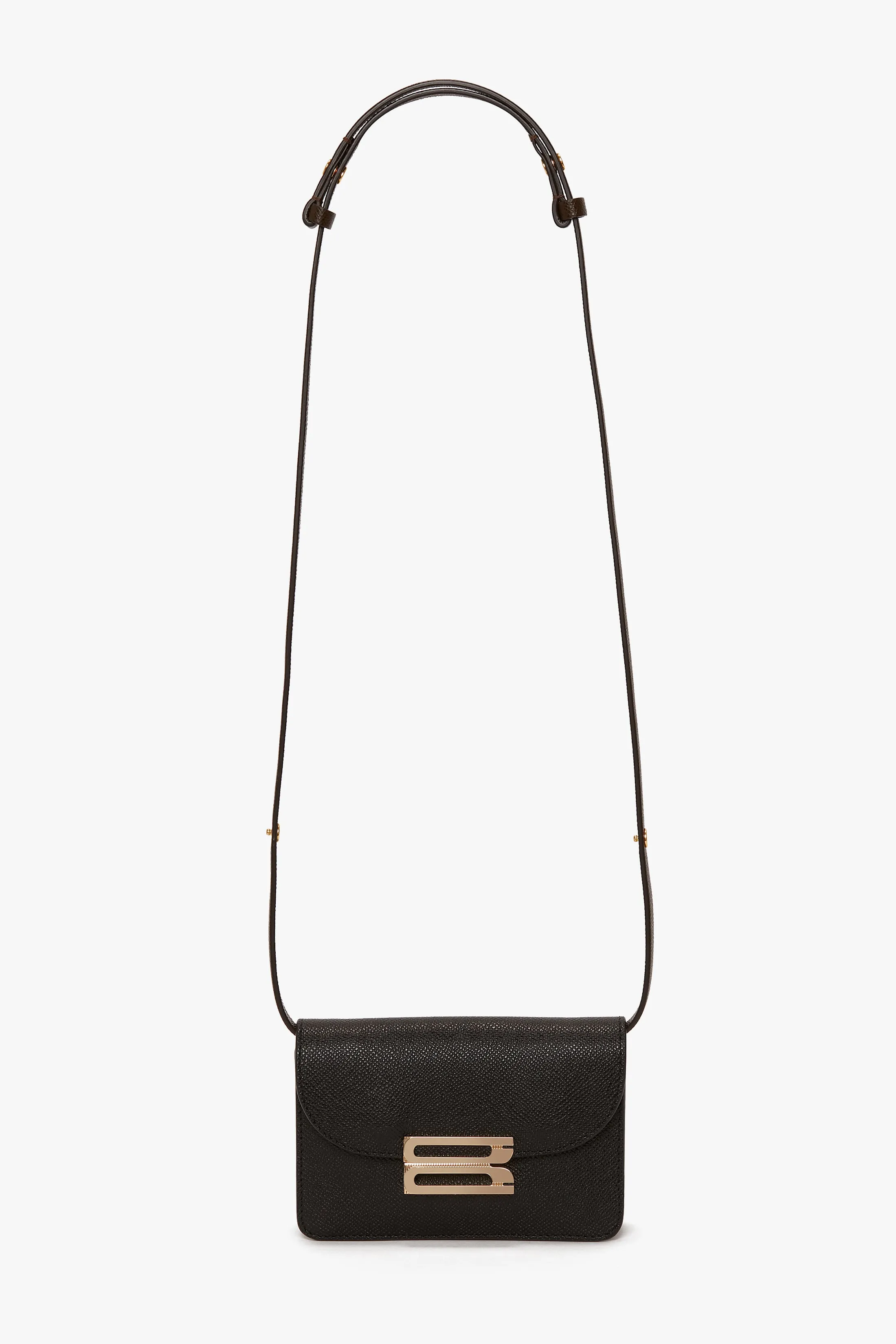 Nano Dorian Bag In Black Grained Leather sold by Victoria Beckham