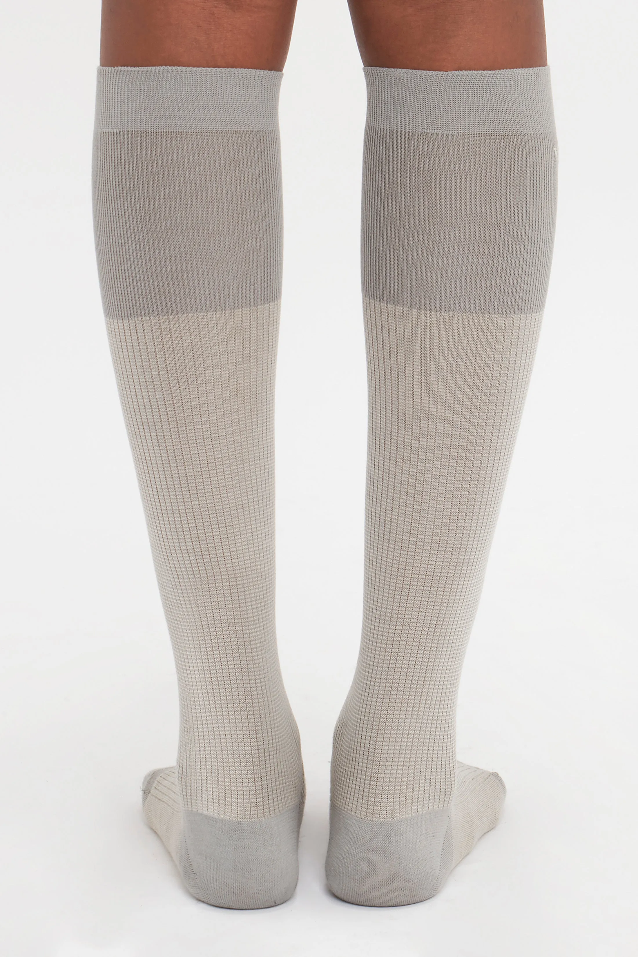 Superfine Rib Socks In Lunar Grey sold by Victoria Beckham product image thumbnail 4