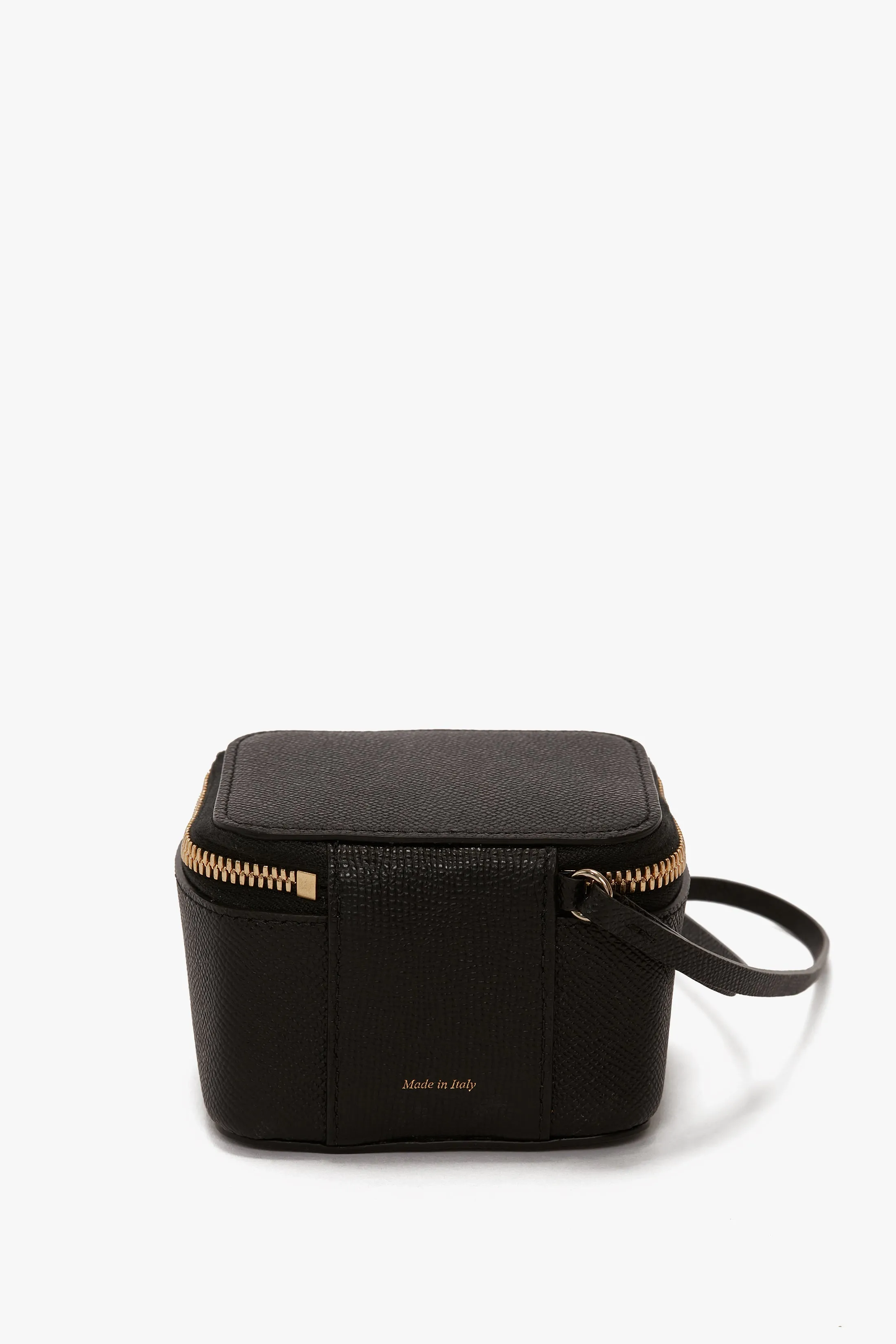 Micro Vanity Wristlet In Black Leather sold by Victoria Beckham product image thumbnail 3