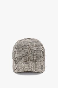 Dogtooth Check Multi Cap sold by Victoria Beckham