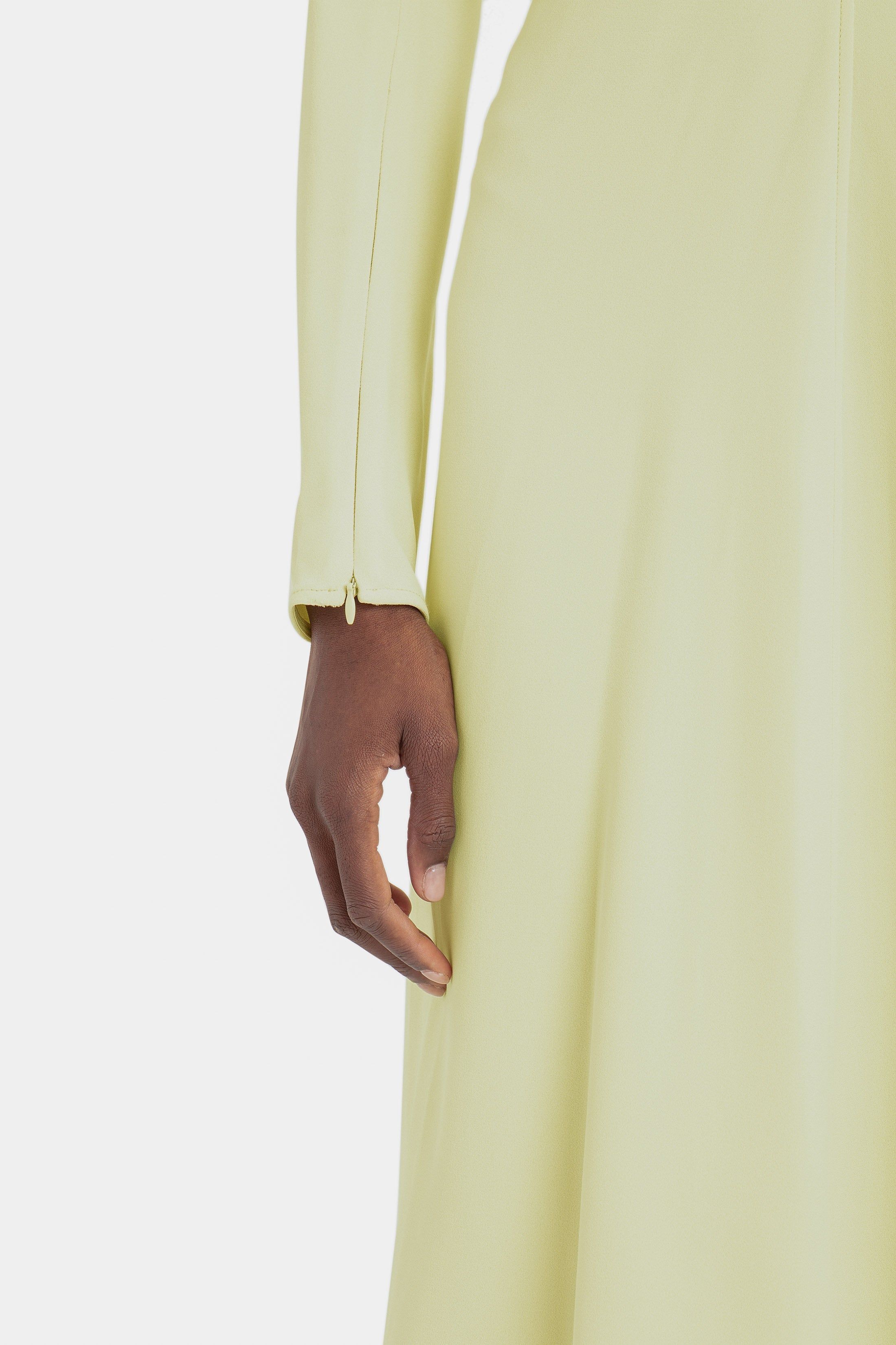 Dolman Midi Dress In Buttercup sold by Victoria Beckham product image thumbnail 5