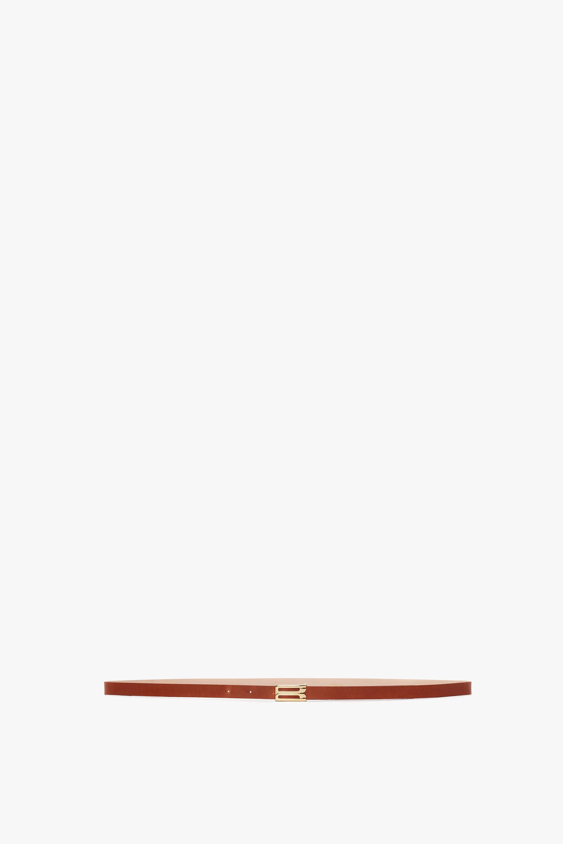Micro Dorian Belt In Tan Leather sold by Victoria Beckham