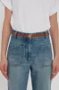 Micro Frame Belt In Tan Leather sold by Victoria Beckham
