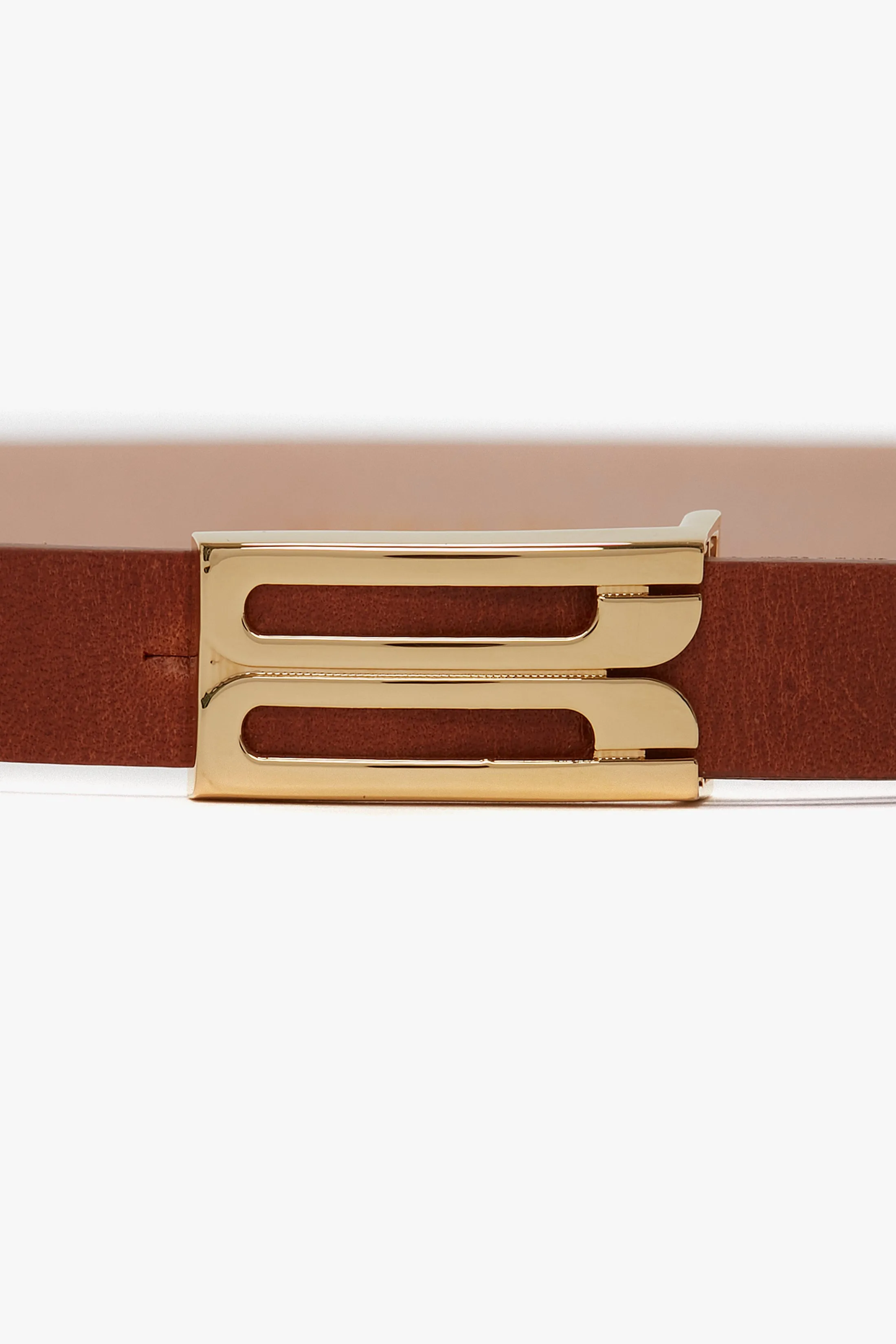 Micro Dorian Belt In Tan Leather sold by Victoria Beckham product image thumbnail 3
