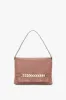 Chain Pouch Bag With Strap In Truffle Leather sold by Victoria Beckham