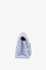 Mini Chain Pouch Bag With Long Strap In Frost Ostrich-Effect Leather sold by Victoria Beckham