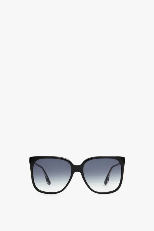 Soft Square Sunglasses in Black sold by Victoria Beckham