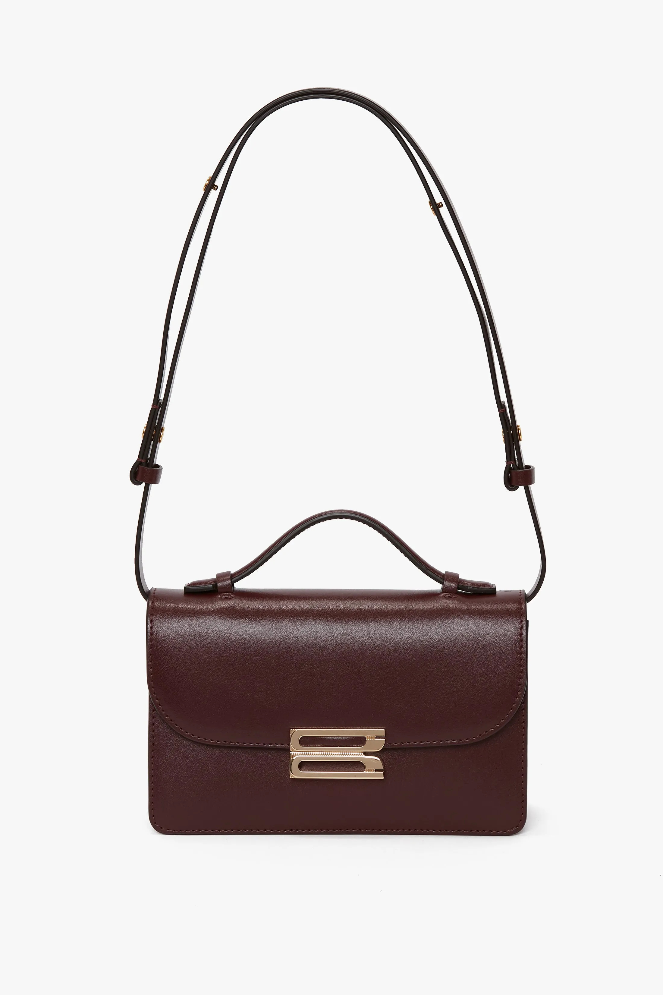 Dorian Bag Small In Burgundy Leather sold by Victoria Beckham product image thumbnail 2