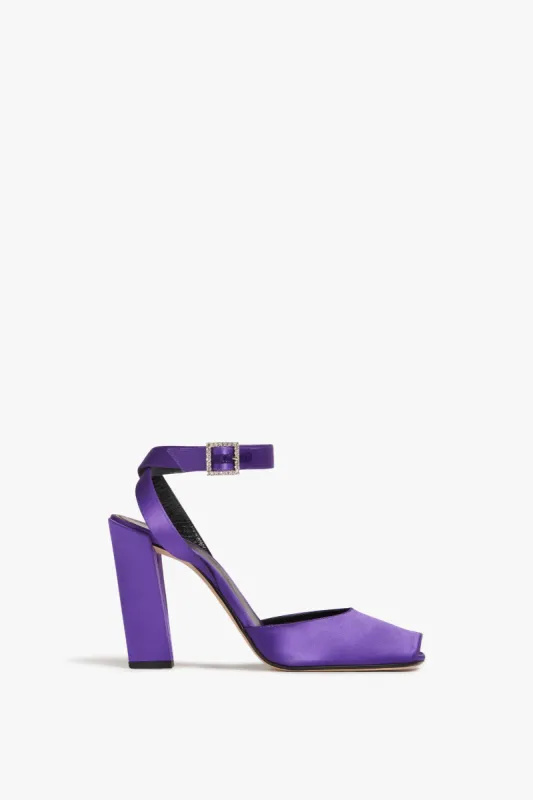 Eliza Sandal In Purple sold by Victoria Beckham