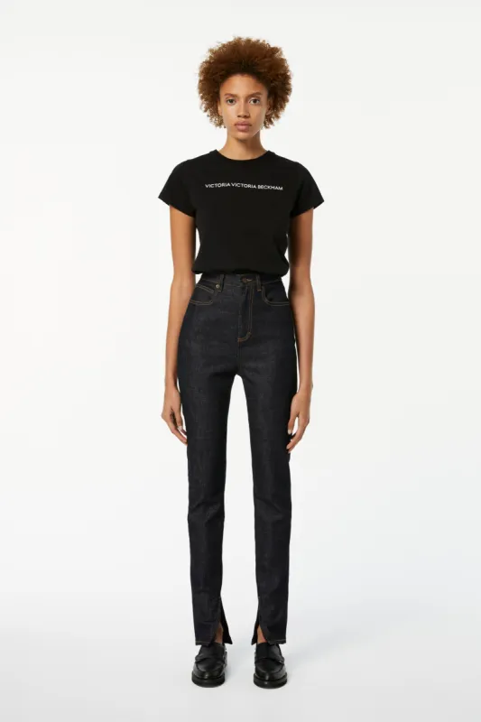 LA High-waist Skinny Jean in Raw sold by Victoria Beckham