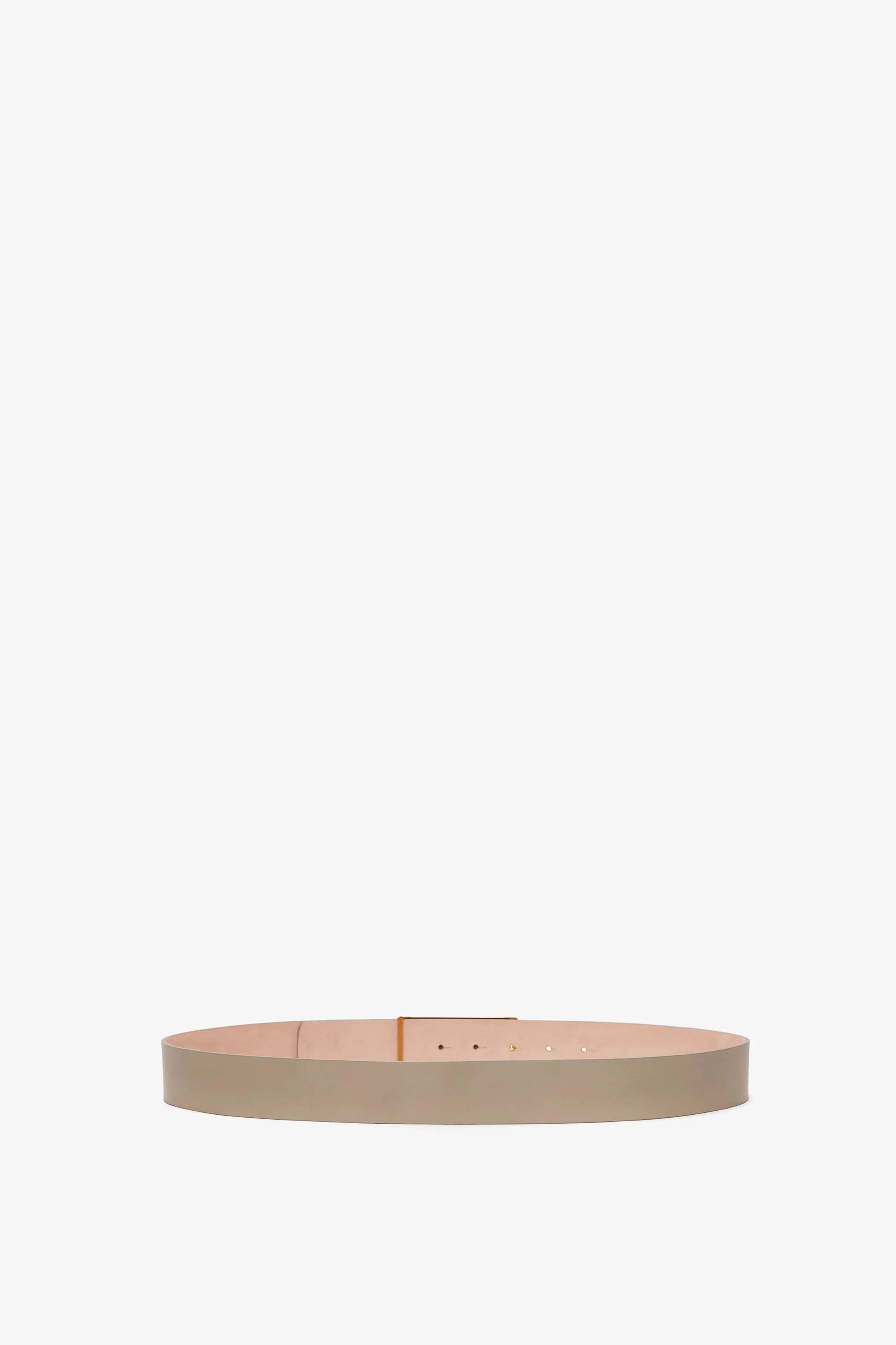 Jumbo Frame Belt In Beige Leather sold by Victoria Beckham product image thumbnail 2