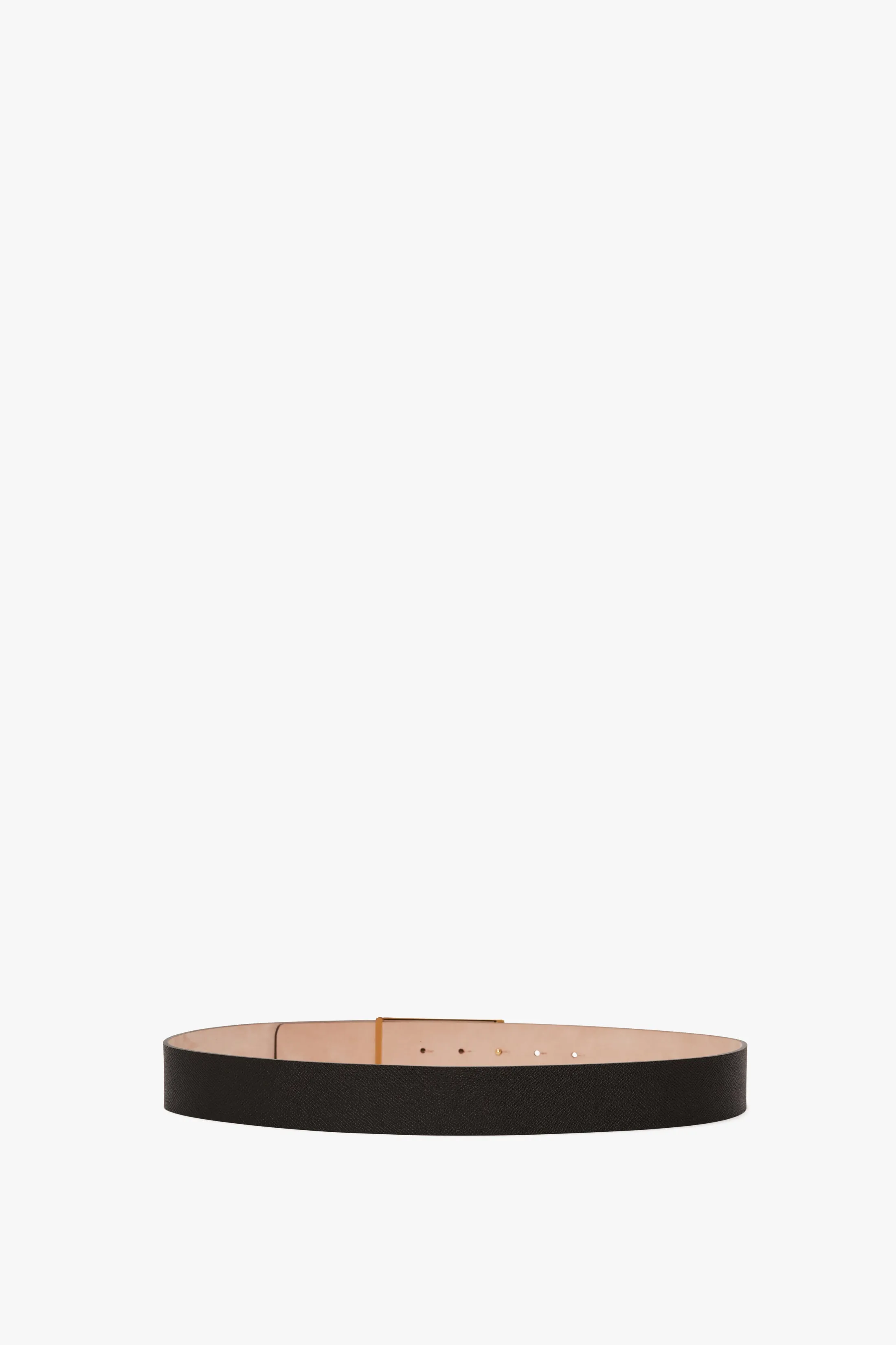 Jumbo Dorian Belt In Black Grained Leather sold by Victoria Beckham product image thumbnail 4