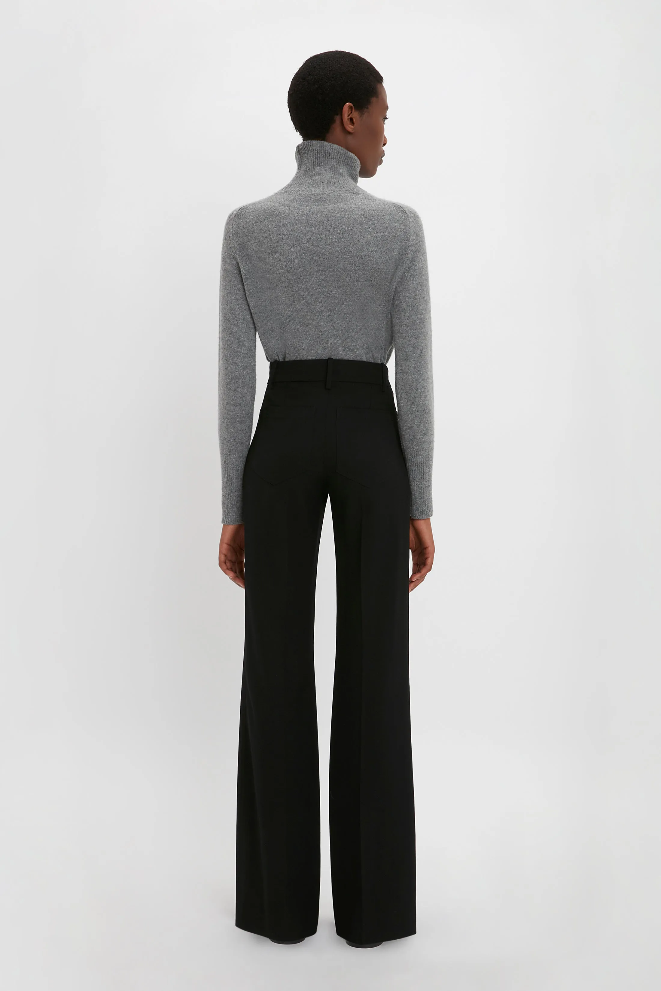 Alina Tailored Trouser In Black sold by Victoria Beckham product image thumbnail 3