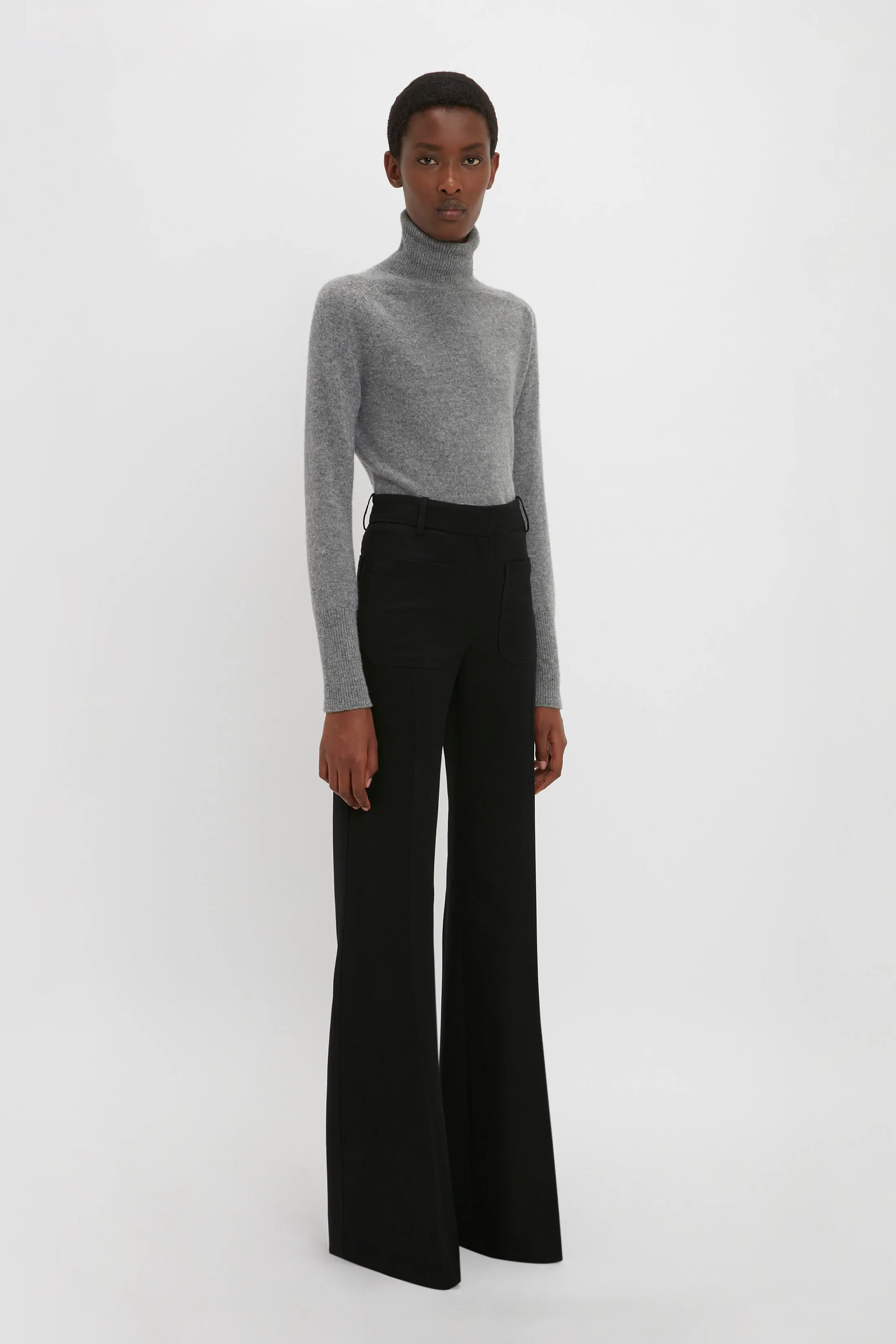 Alina Tailored Trouser In Black sold by Victoria Beckham product image thumbnail 2