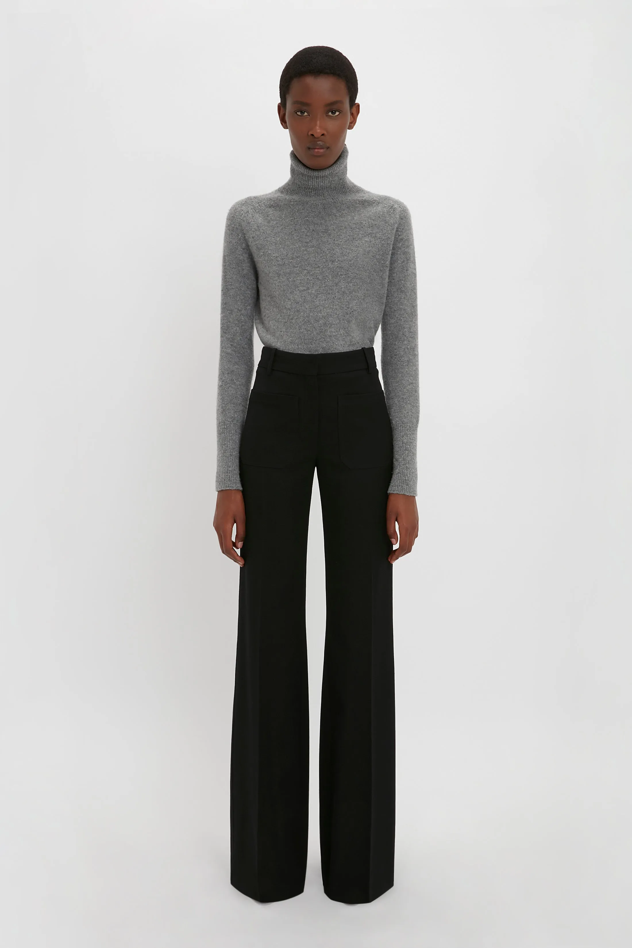 Alina Tailored Trouser In Black sold by Victoria Beckham