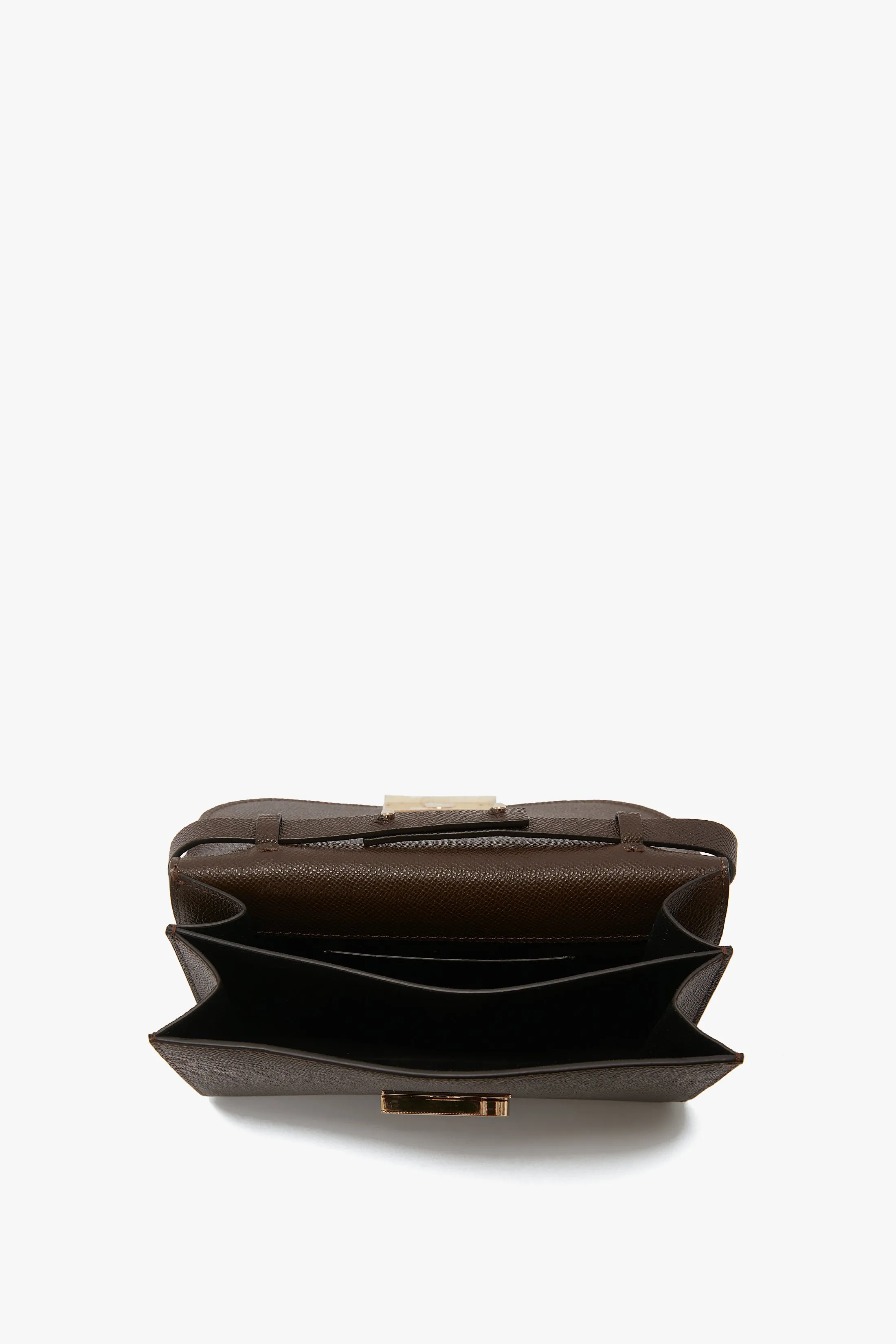 Mini Dorian Bag In Khaki Grained Leather sold by Victoria Beckham product image thumbnail 5