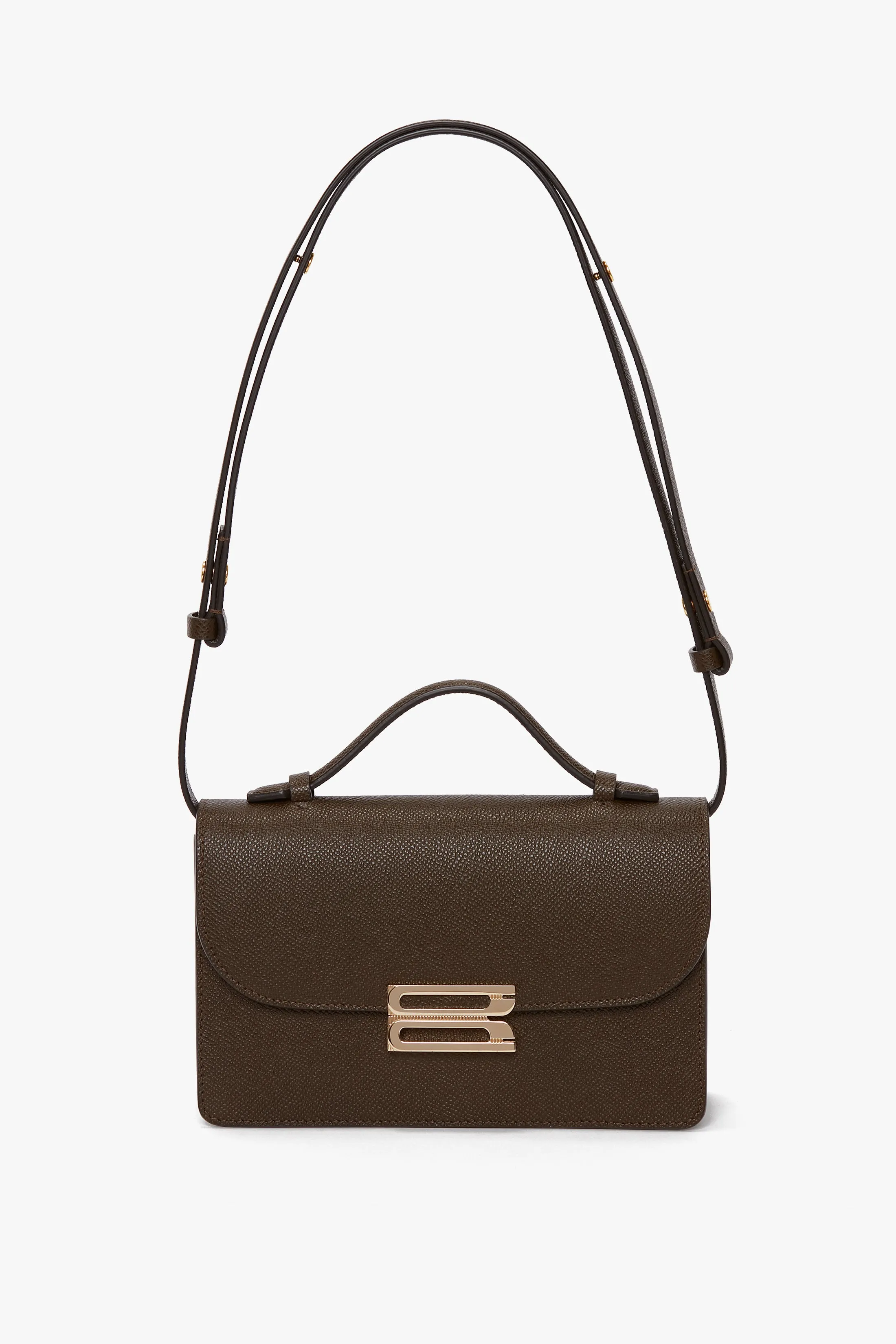 Mini Dorian Bag In Khaki Grained Leather sold by Victoria Beckham product image thumbnail 2