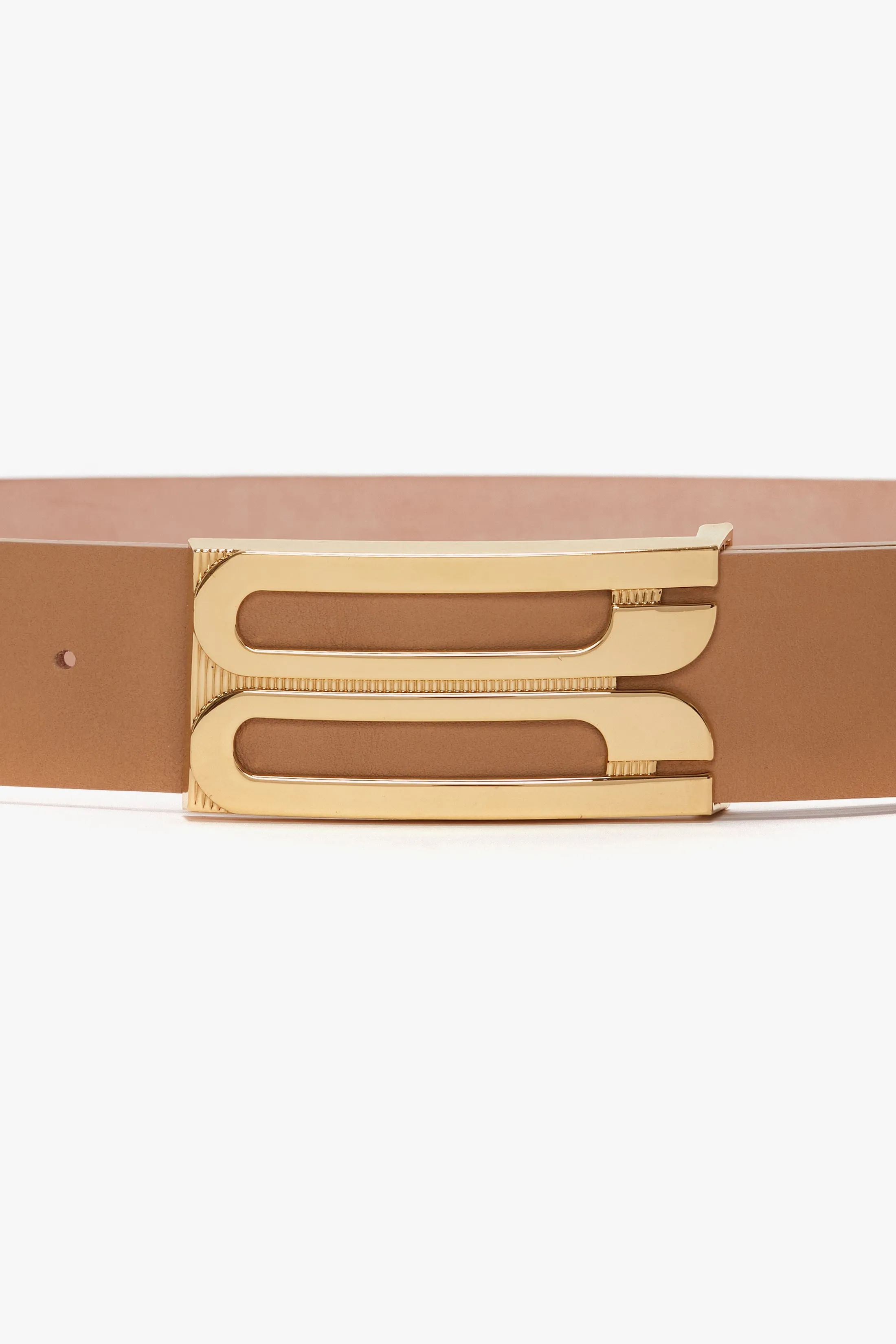 Jumbo Dorian Belt In Camel Leather sold by Victoria Beckham product image thumbnail 3