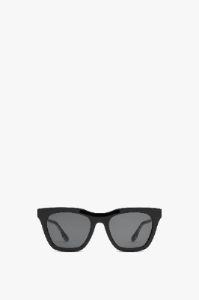 Rectangular Cat Eye Sunglasses In Black sold by Victoria Beckham