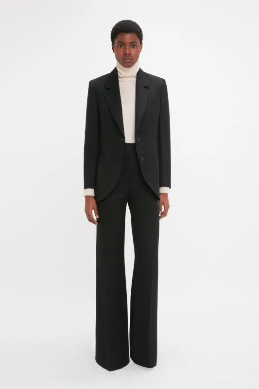 Patch Pocket Jacket In Black sold by Victoria Beckham