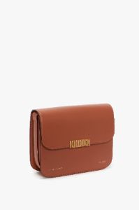 Chain Shoulder Bag In Tan Leather sold by Victoria Beckham