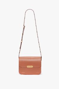 Chain Shoulder Bag In Tan Leather sold by Victoria Beckham