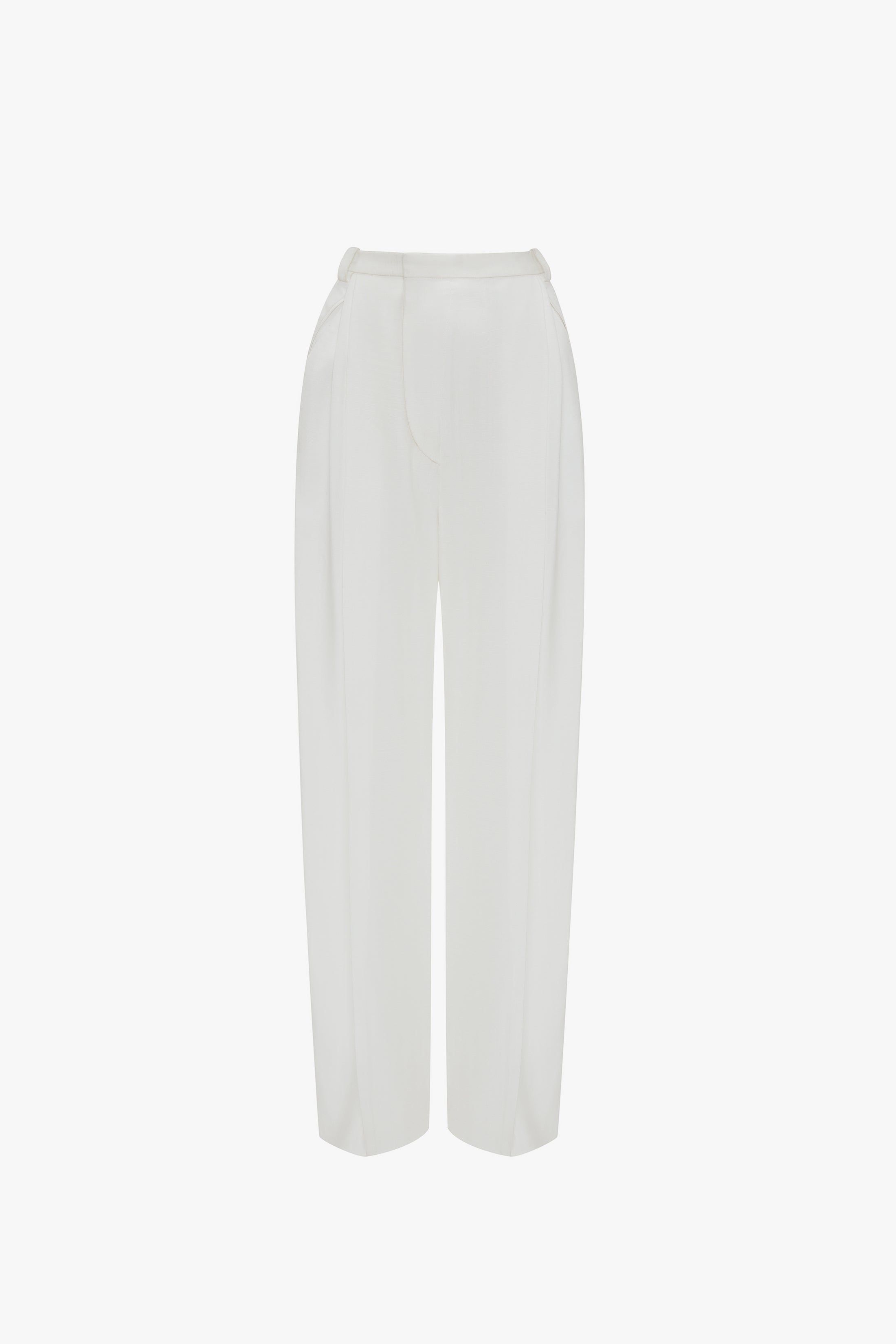 Wide Leg Trouser In White sold by Victoria Beckham product image thumbnail 6