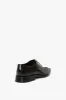 Pointy Toe Flat Lace Up In Black Brushed Leather sold by Victoria Beckham