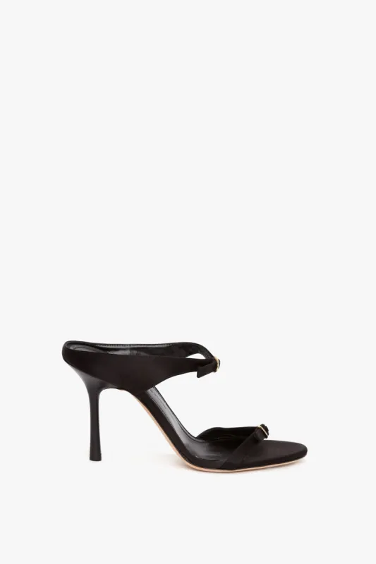 Gaia Mule In Black sold by Victoria Beckham