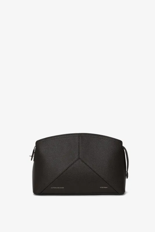 Victoria Clutch Bag In Black Grained Leather sold by Victoria Beckham
