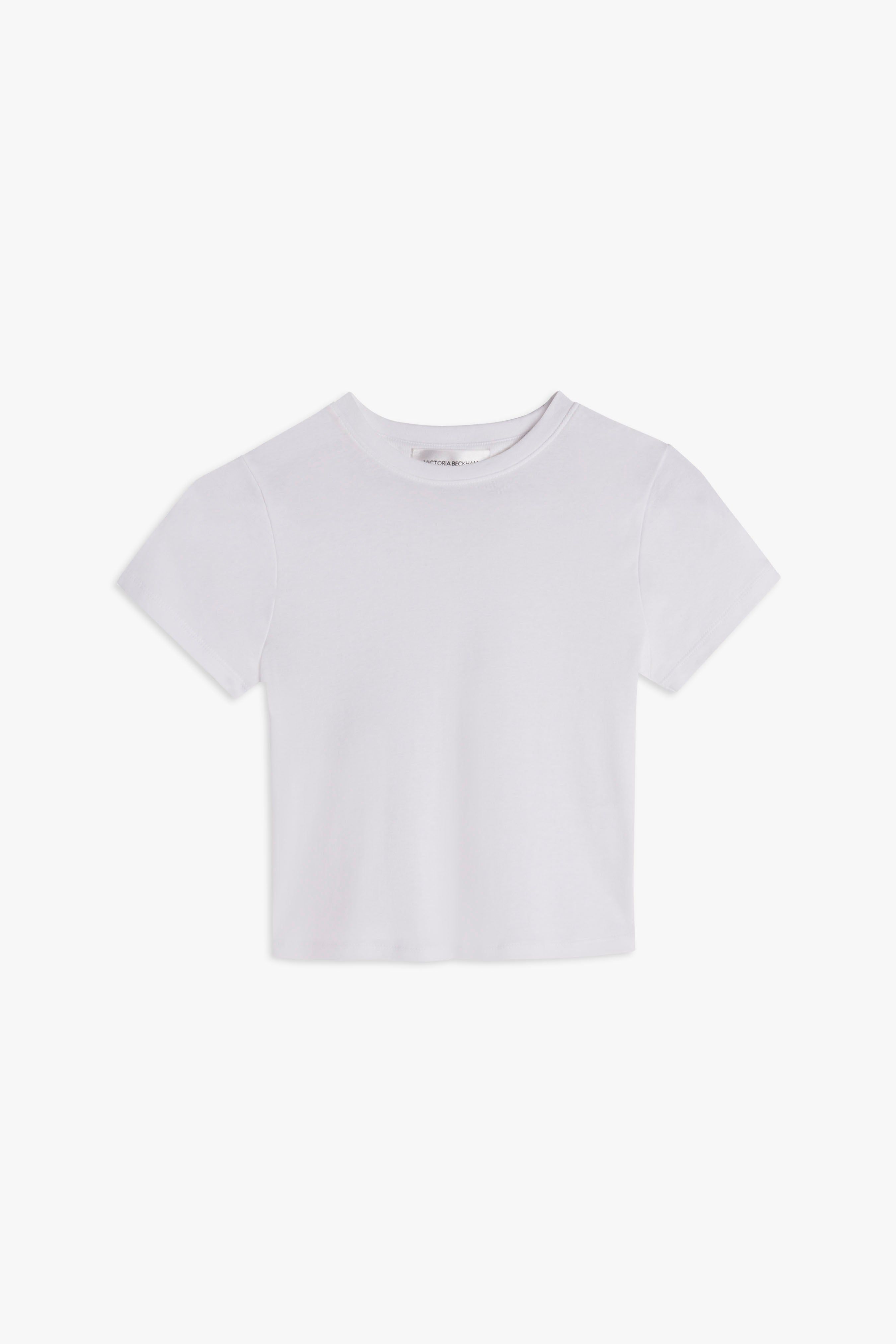 Harper & Victoria T-shirt Duo in White sold by Victoria Beckham product image thumbnail 8