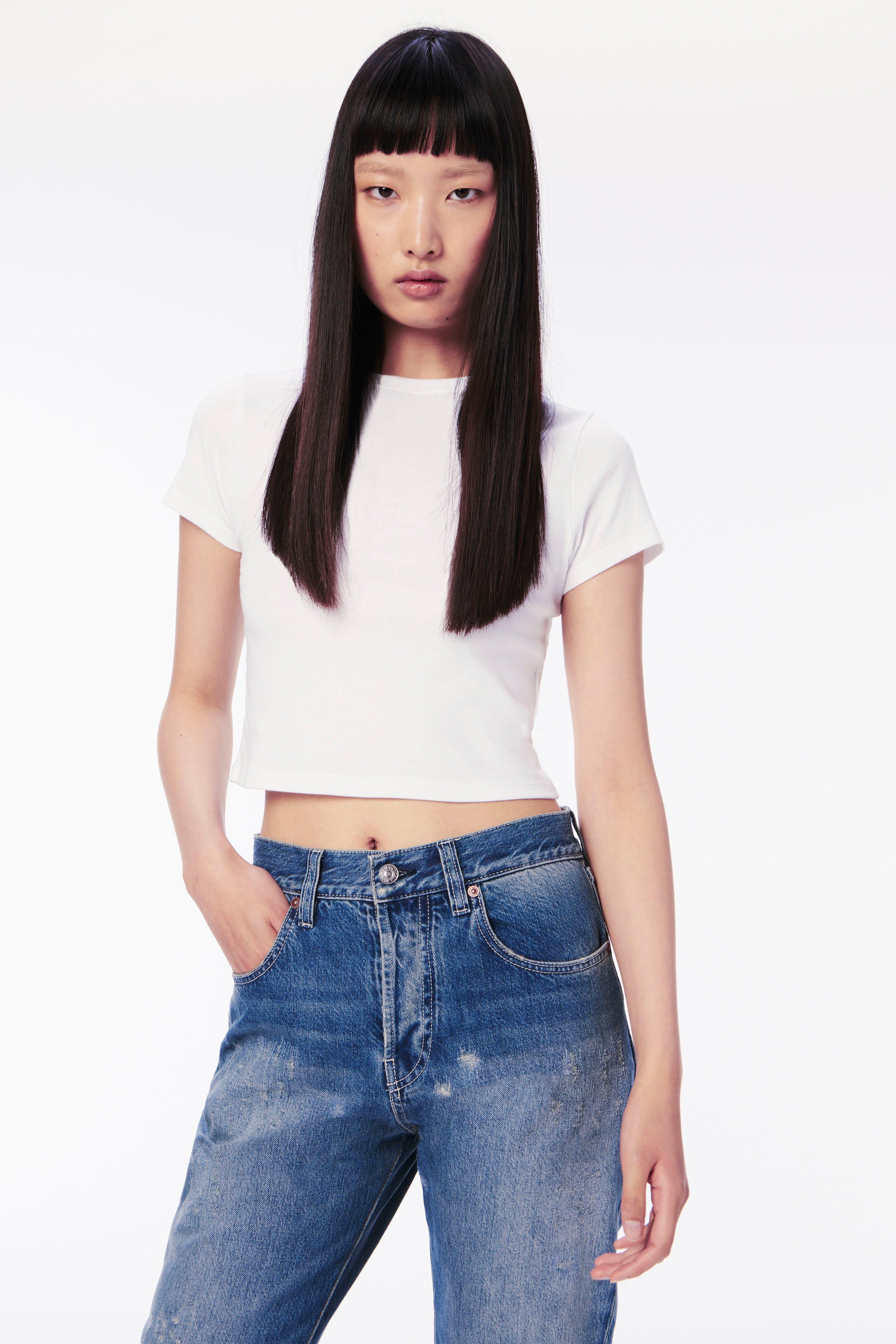 Harper & Victoria T-shirt Duo in White sold by Victoria Beckham product image thumbnail 2