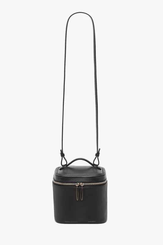 Vanity Crossbody Bag In Black Leather sold by Victoria Beckham