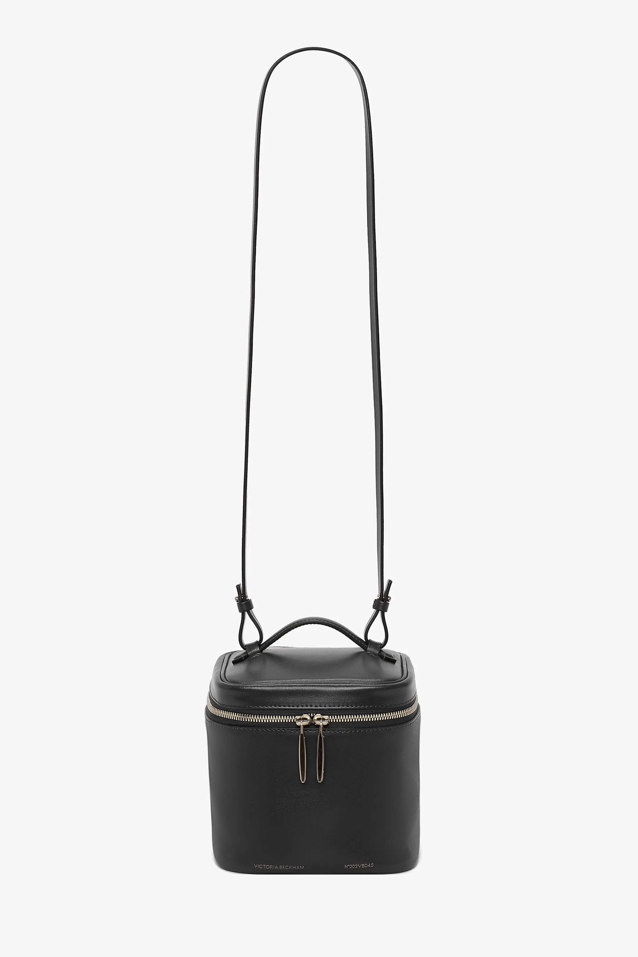 Vanity Crossbody Bag In Black Leather sold by Victoria Beckham