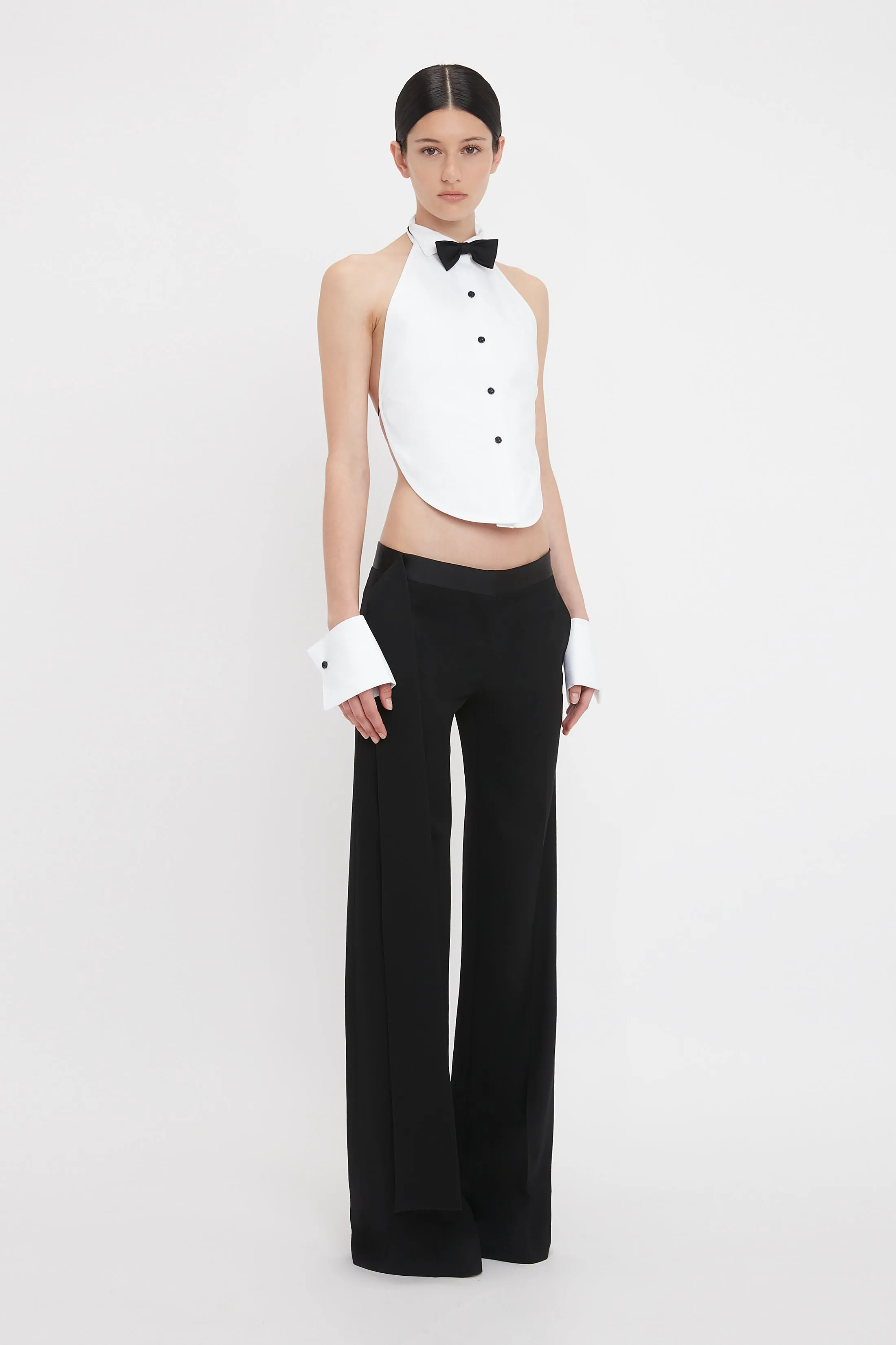 Tuxedo Bib In White sold by Victoria Beckham product image thumbnail 2