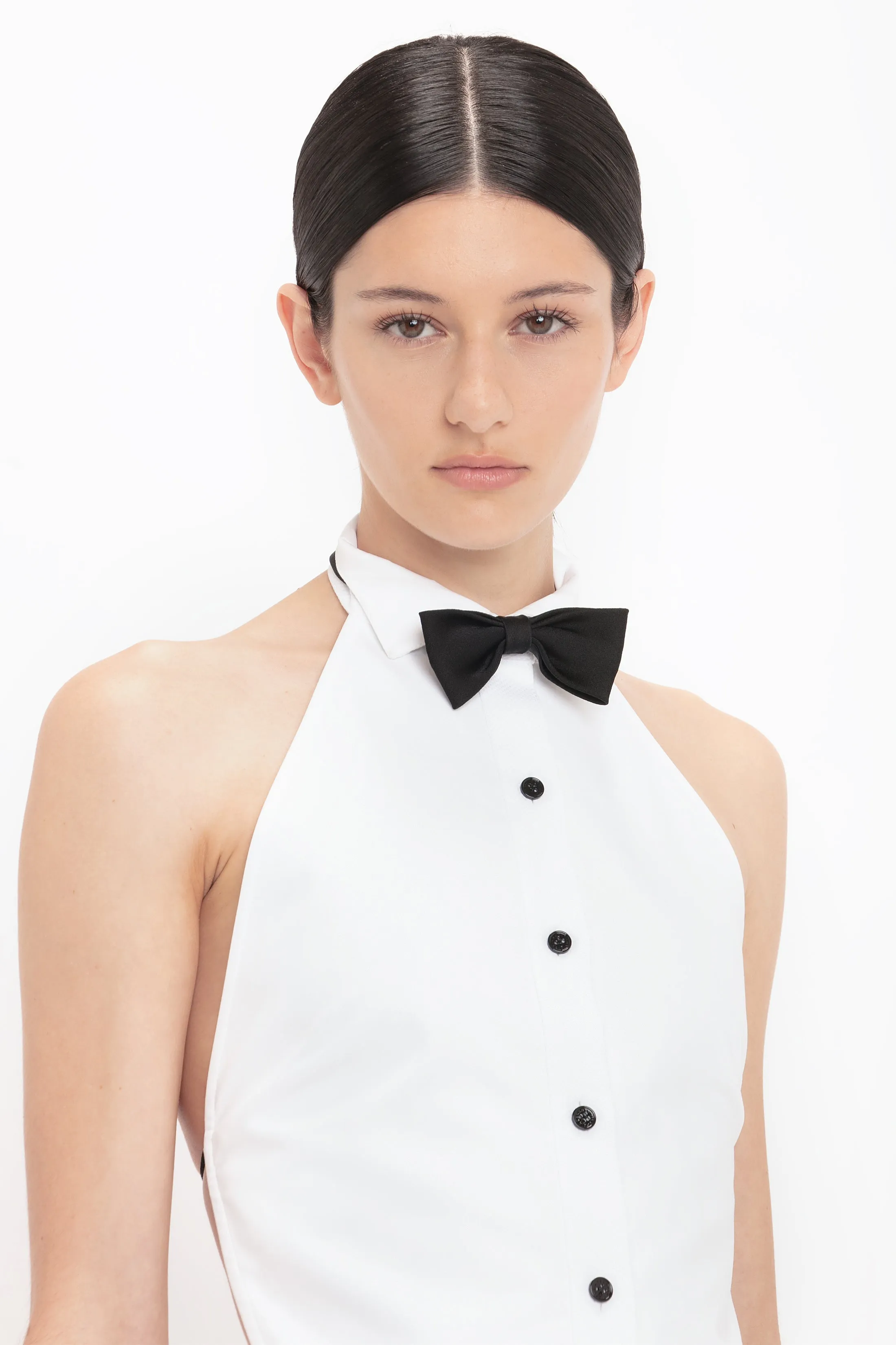 Tuxedo Bib In White sold by Victoria Beckham product image thumbnail 4