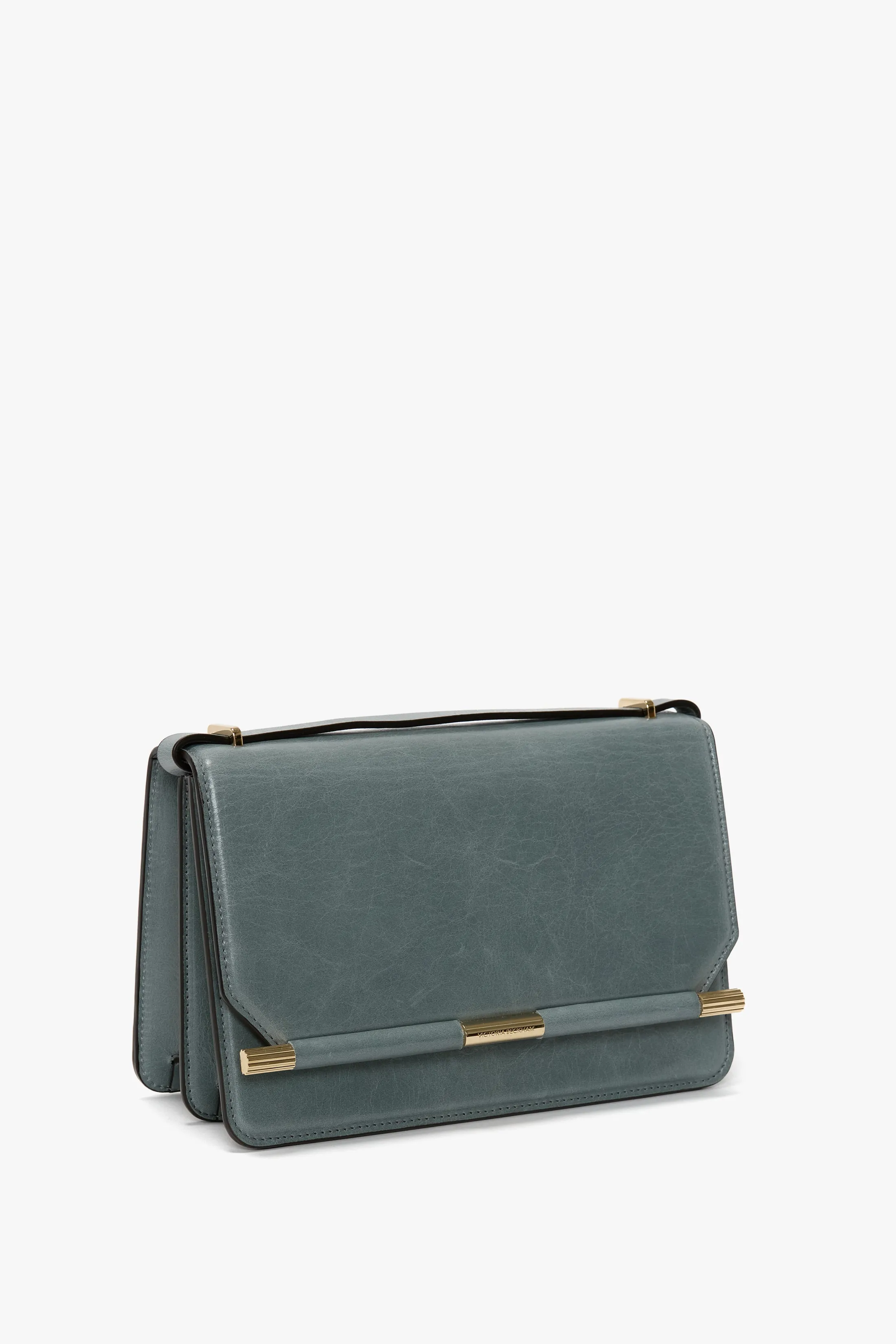 202 Crossbody Bag In Stone Grey Distressed Leather sold by Victoria Beckham product image thumbnail 3